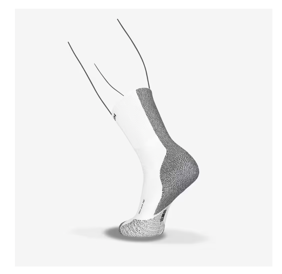 Tất chạy bộ cổ cao mỏng nhẹ - 04101246-RNS