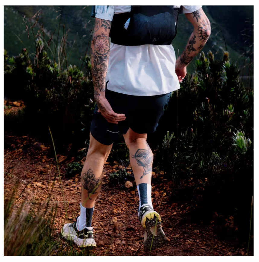 Tất chạy bộ cổ cao mỏng nhẹ - 04101246-RNS