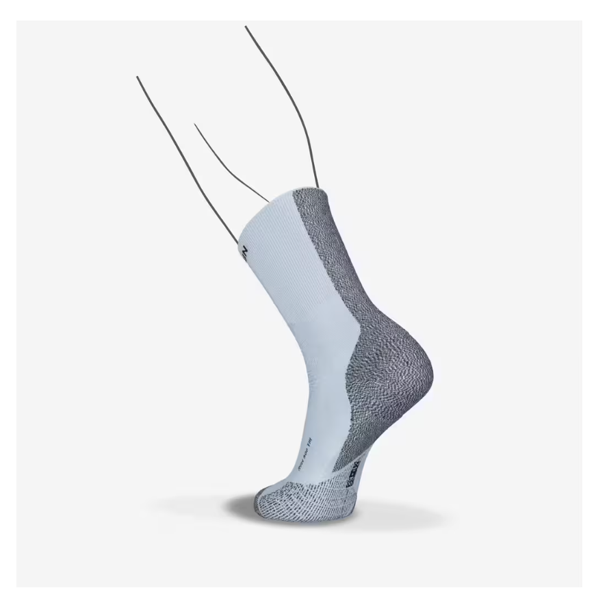 Tất chạy bộ cổ cao mỏng nhẹ - 04101246-RNS